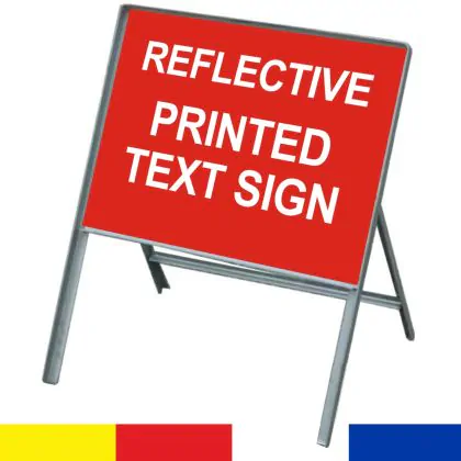 Custom Road Traffic Reflective Metal Sign