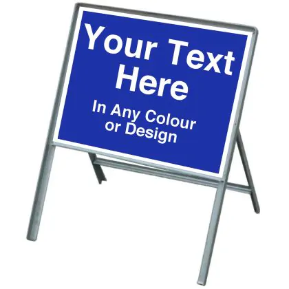 Custom Stanchion Sign Printing