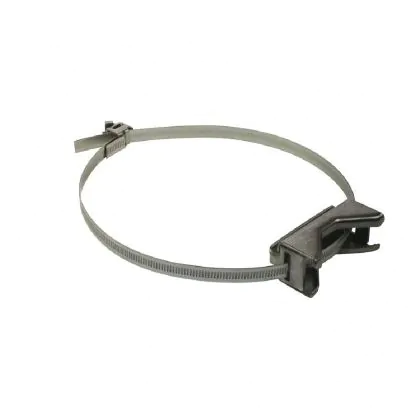 Universal Channel Clamp With 18” Strap Banding - For Post Fitting Signs 
