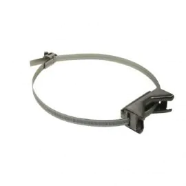 Universal Channel Clamp With 18” Strap Banding - For Post Fitting Signs 